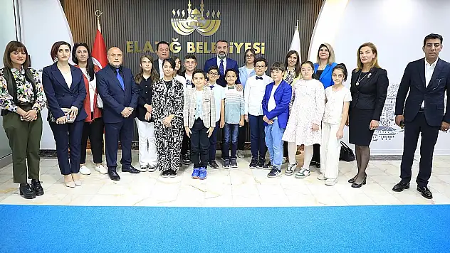 Kent Konseyi Çocuk Meclisi'nden Başkan Şerifoğulları'na Ziyaret