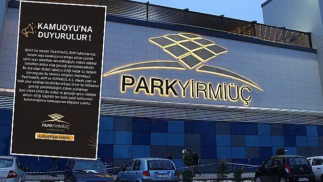 ParkYirmiÜç AVM Devredildi İddialarına Yalanlama