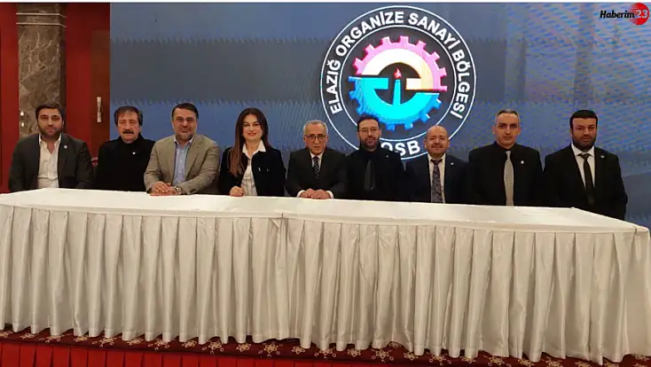 Elazığ OSB’de Yeni Dönem: Güven Tazeleyen Suat Öztürk Yeniden Başkan Seçildi!