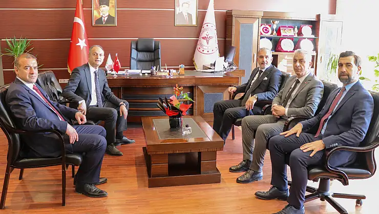 BAŞKAN ALAN'DAN KAMU KURUMLARINA ZİYARET