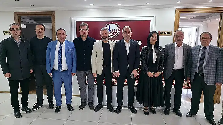 Başkan Alan Ege Elazığ Dernekler Federasyonu'nu ziyaret