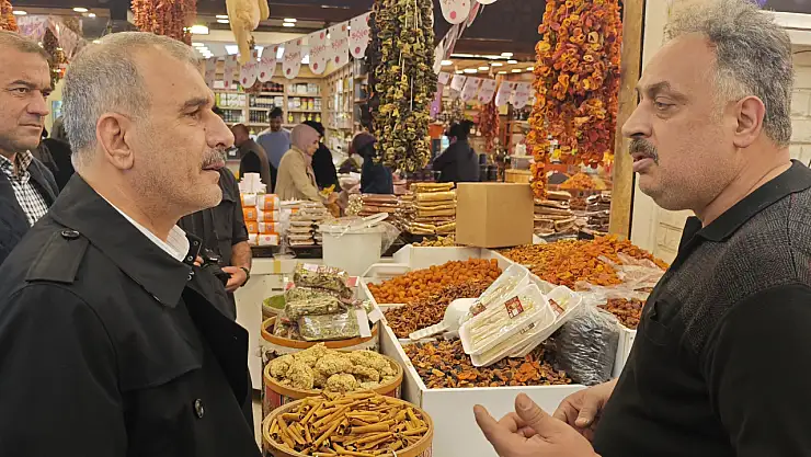 BAŞKAN ALAN ESNAFLARI ZİYARET ETTİ