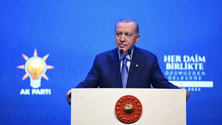 Cumhurbaşkanı Erdoğan'dan kongre mesajı