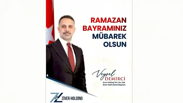 Demirci:'Herkesin bayramı sevdikleriyle birlikte sağlık, huzur ve mutluluk içinde geçirmesini diliyorum'