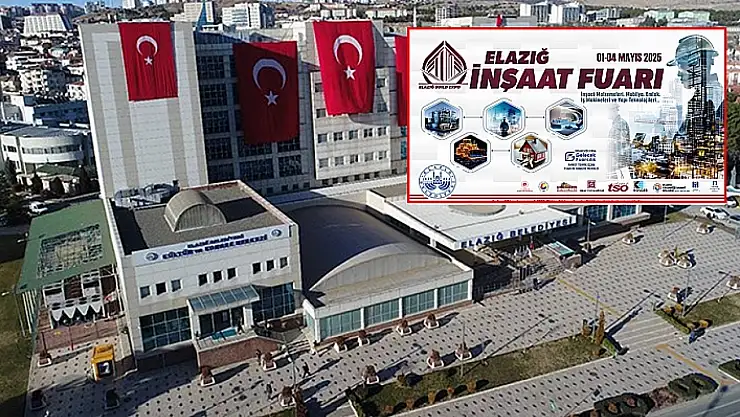 Elazığ Belediyesi'nin düzenleyeceği inşaat ve yapı fuarı, perşembe günü başlıyor