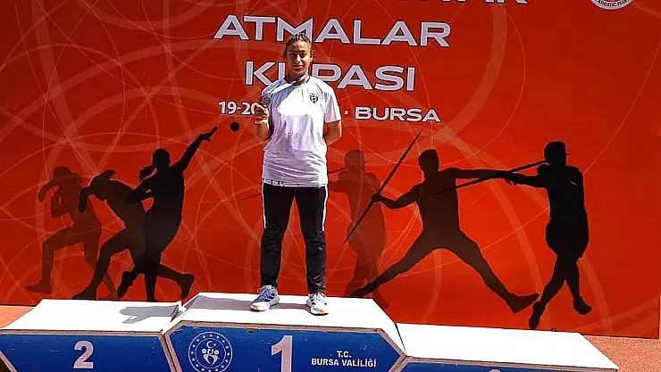 Elazığ Gençlik ve Spor'un yetiştirdiği yıldız Türkiye'ye damga vurdu