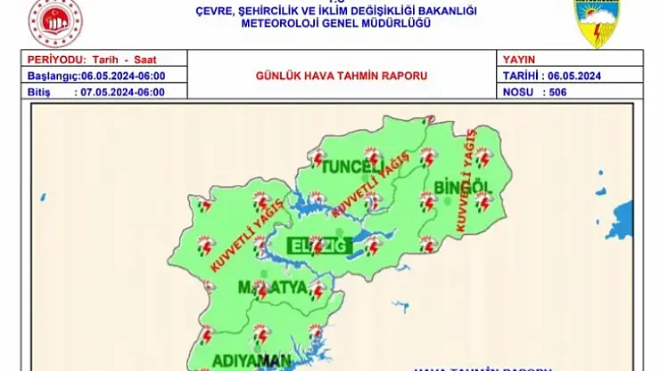 Meteoroloji, sel ve su baskınlarına karşı uyardı