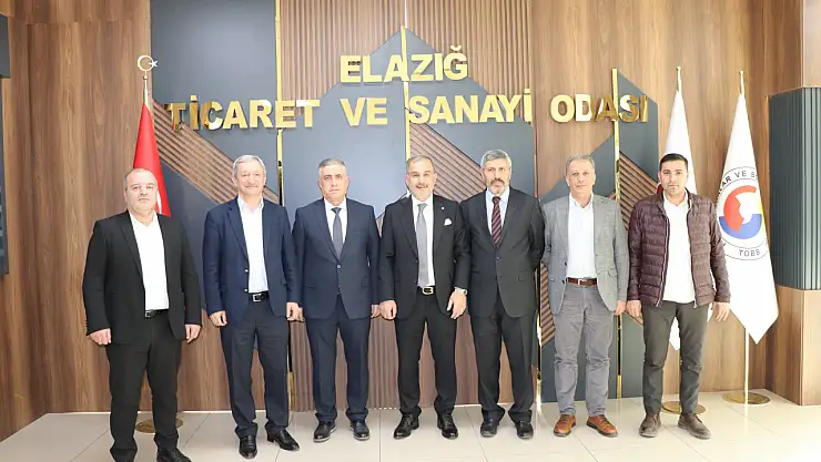ŞİMŞEK'TEN, ELAZIĞ TSO BAŞKANI ALAN'A ZİYARET