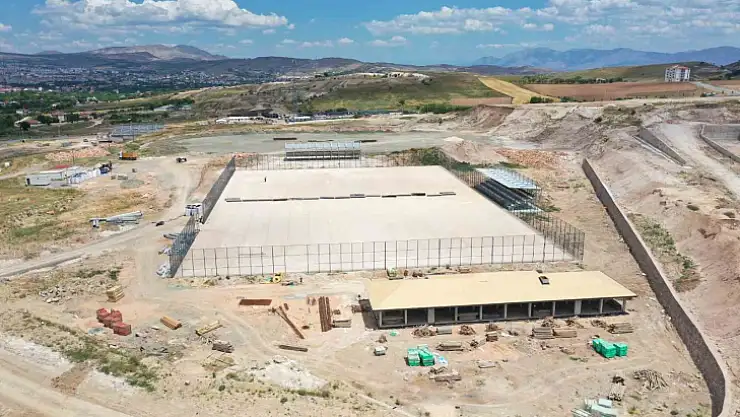 Spor ve Yaşam Kompleksi inşaatı hızla ilerliyor