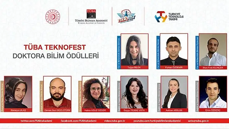TEKNOFEST'te Fırat Üniversitesine doktora bilim ödülü