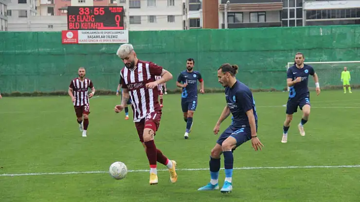 TFF 3. Lig: ES Elazığspor: 0 - Belediye Kütahyaspor: 1