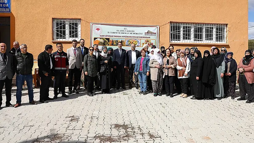 Elazığ'da 'Lezzetli Turşular, Mutlu Sofralar' Projesi Başladı