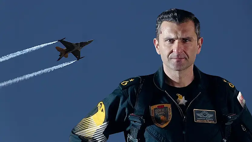 Bir canavarı gökyüzünde şahlandıran Elazığlı: Binbaşı Murat Bakıcı