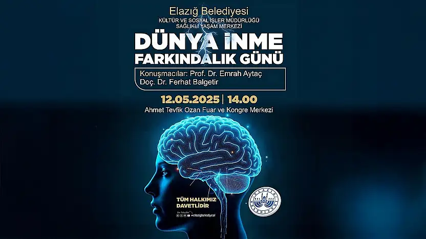 Elazığ Belediyesi, Dünya İnme Farkındalık Günü dolayısıyla seminer düzenleyecek
