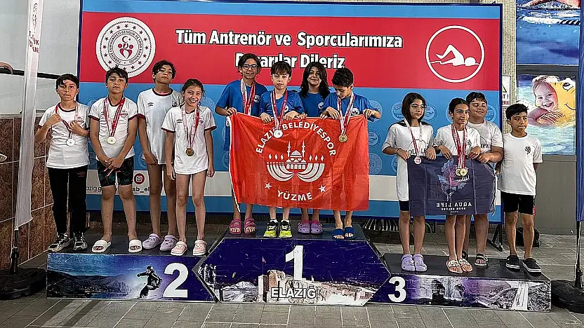Elazığ Belediyespor Kulübü Yüzme Takımından önemli başarı