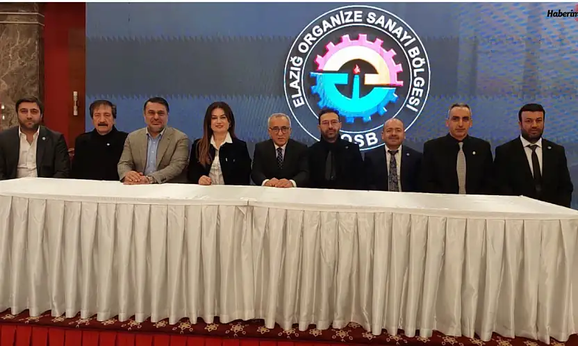 Elazığ OSB'de Yeni Dönem: Güven Tazeleyen Suat Öztürk Yeniden Başkan Seçildi!